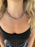 necklace with silver stars
