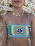 Necklace  Featuring Murano Glass Lemon Pendants