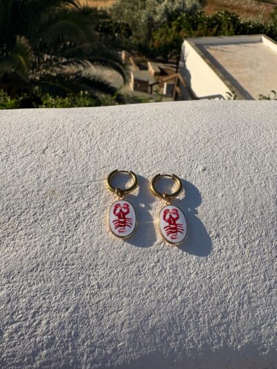 Crayfish Earrings