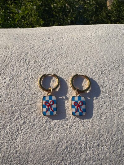 Checkmate Earrings
